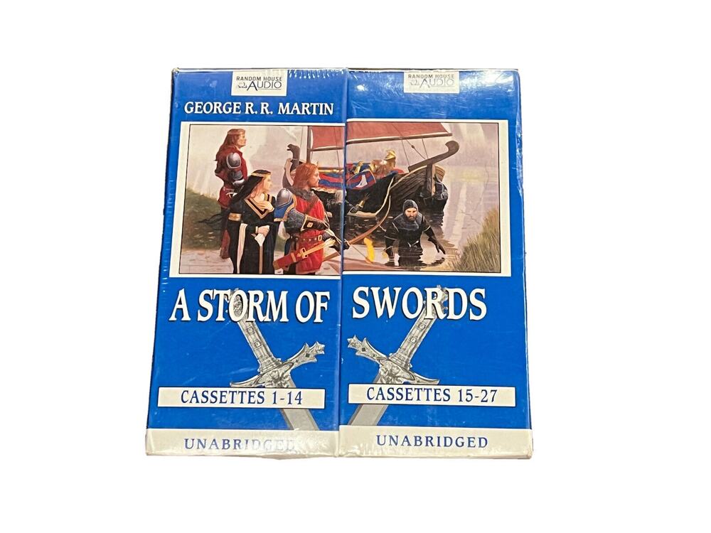 George R R Martin A Storm of Swords A Song of Ice and Fire Book 3 Cassettes 1-27